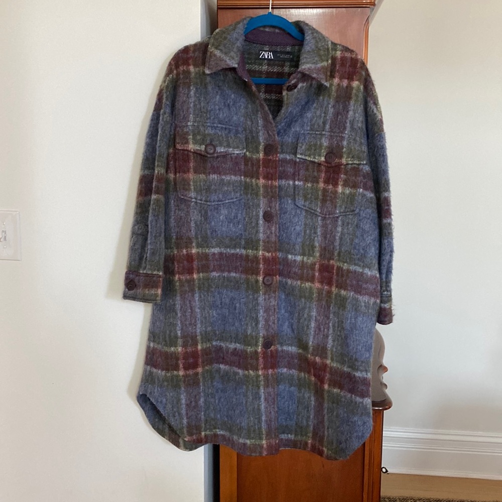 Zara plaid jacket - Picture 4 of 8